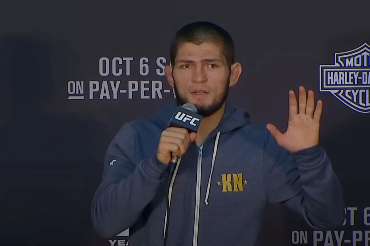 UFC-ster Khabib reageert op beslaglegging van zijn geld door Rusland