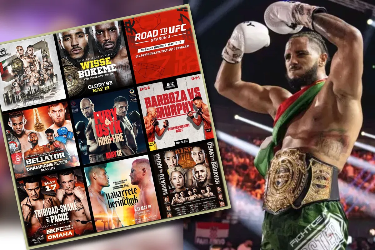 Livestream Glory en alle vechtsport events van 15 tot 18 mei: 'Mis niets'