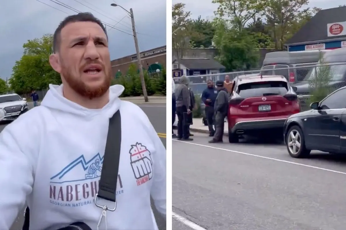 🎥 UFC-vechter Dvalishvili betrokken bij Uber ongeluk in New York