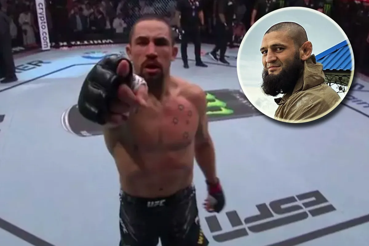 UFC Badboy Chimaev stuurt Whittaker uitdagende boodschap na KO-winst