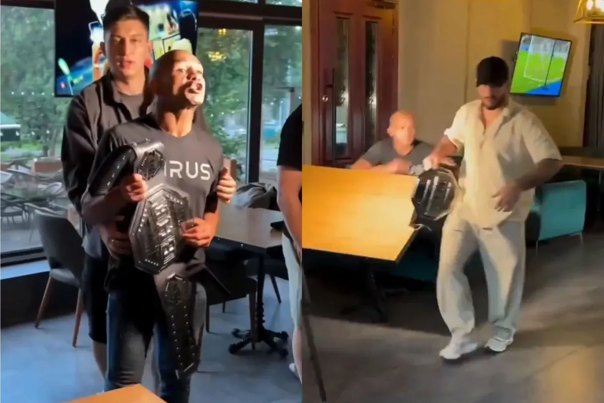 🎥 Mislukte diefstal titelriem MMA kampioen loopt uit de hand