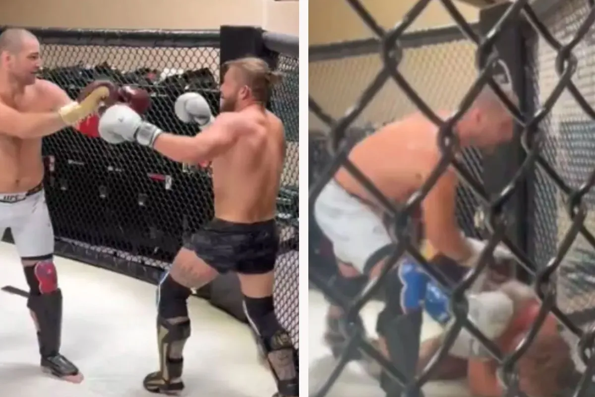 🎥 UFC Ster slaat elitesoldaat zwaar onderuit: 'Pak slaag'