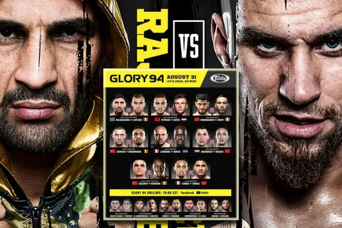 Glory 94 verliest topvechter: Enfusion kampioen als vervanger?