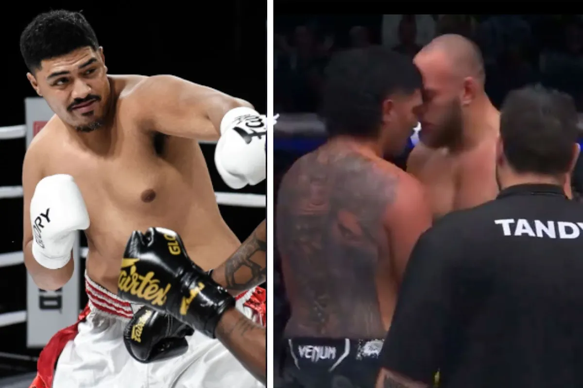 ZIEN: Ex-Glory Junior Tafa deelt bitchslap uit na pijnlijk verlies