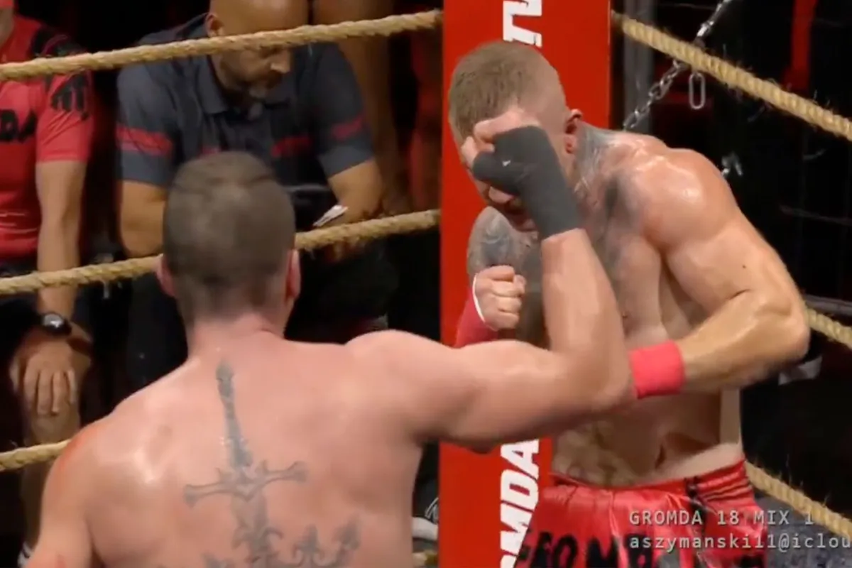 Poolse Joker slaat Scarface zwaar onderuit: Bare knuckle gigant