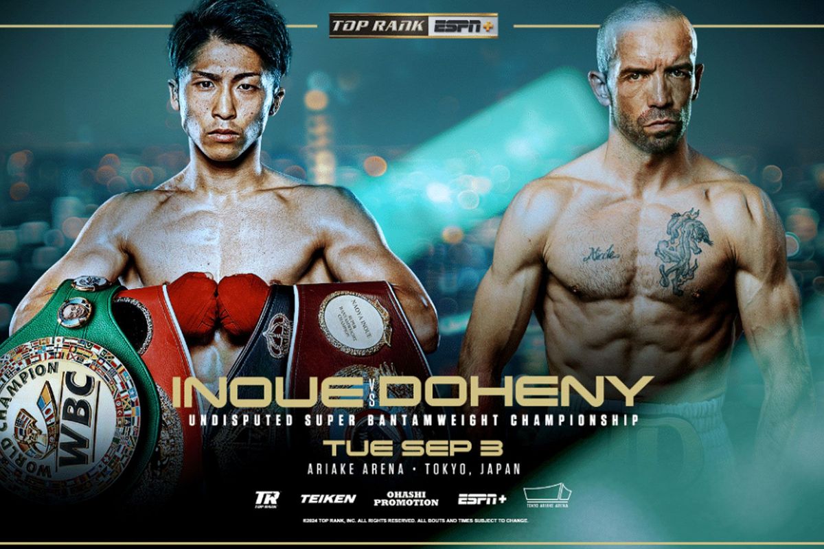 Naoya Inoue vs TJ Doheny: Tijd, Live Stream, Tv-Zender