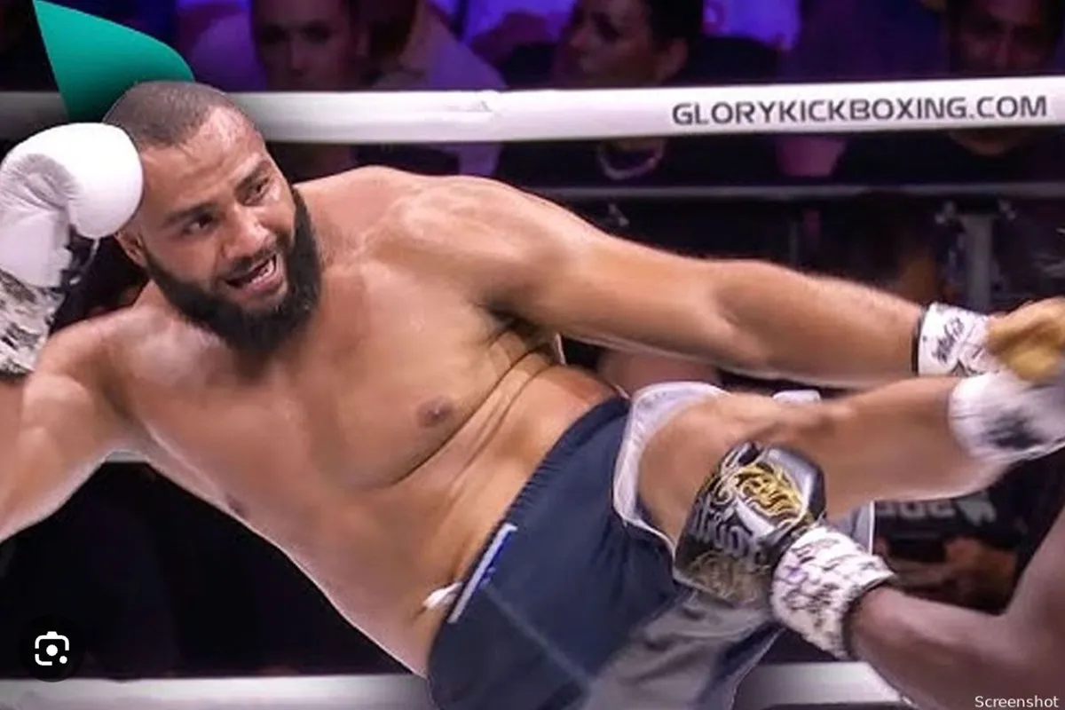 Succesvolle comeback voor Nordine Mahieddine bij Glory 95