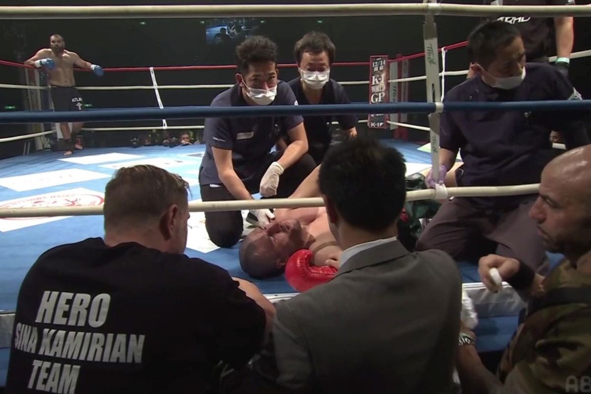 K-1 drama in Osaka: Dodelijke knock-out door illegale actie