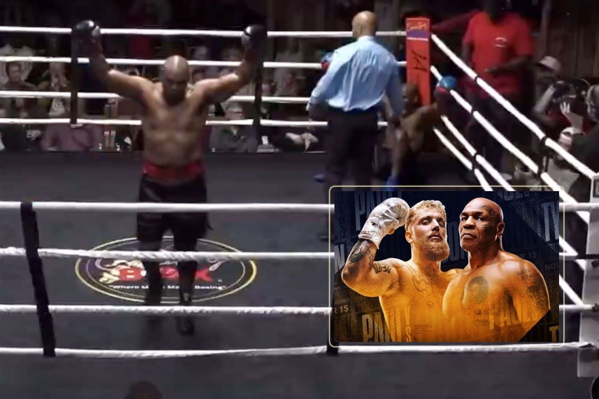 Vergeet Jake Paul vs Mike Tyson: 59-jarige slaat rivaal onderuit in comeback gevecht