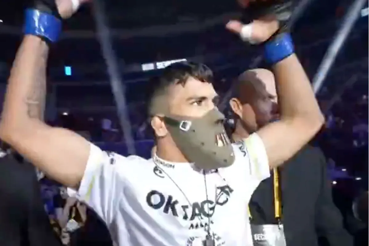 Bijtgrage MMA-vechter maakt na UFC-schandaal succesvol Oktagon debuut