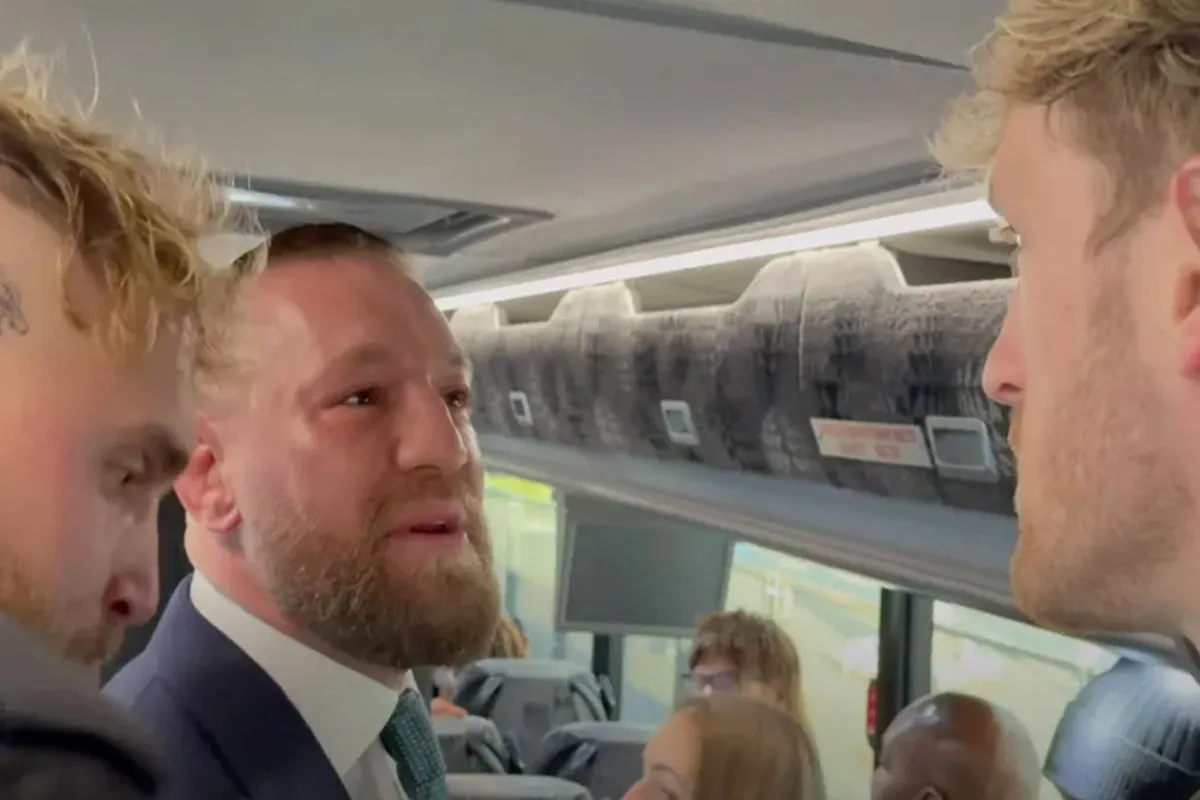 LIVE OP CAMERA! McGregor en Logan Paul RUZIE loopt VOLLEDIG uit de hand