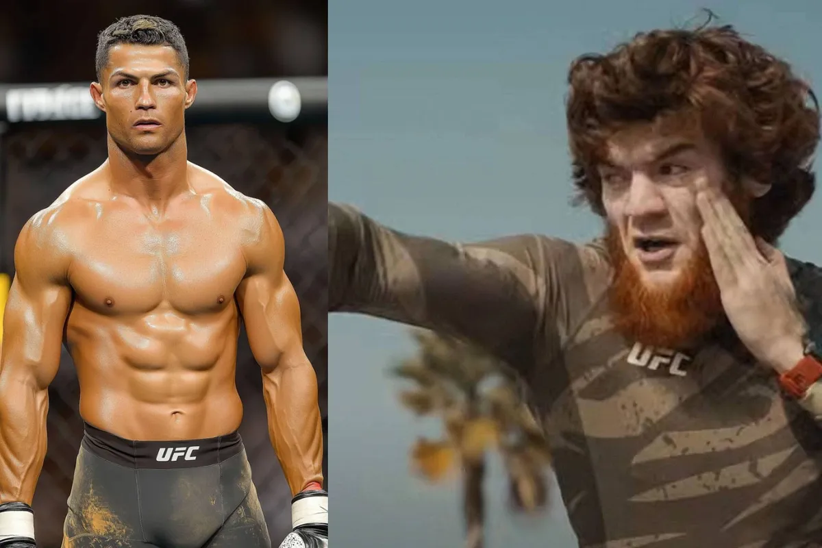 Kijk zelf! Ronaldo en UFC-killer Magomedov sparren in Riyadh
