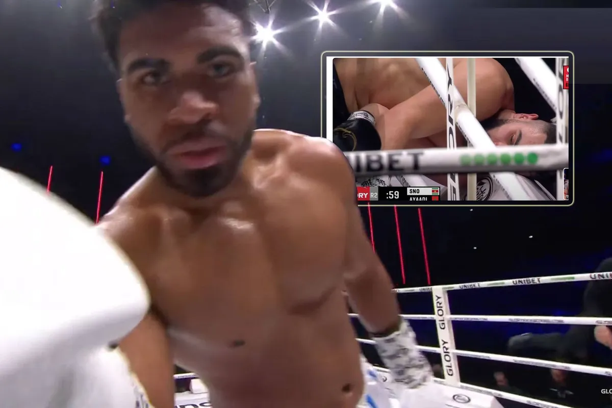 Sno’s knock-out bij Glory 98 laat fans sprakeloos achter - Ayaadi ziet sterretjes