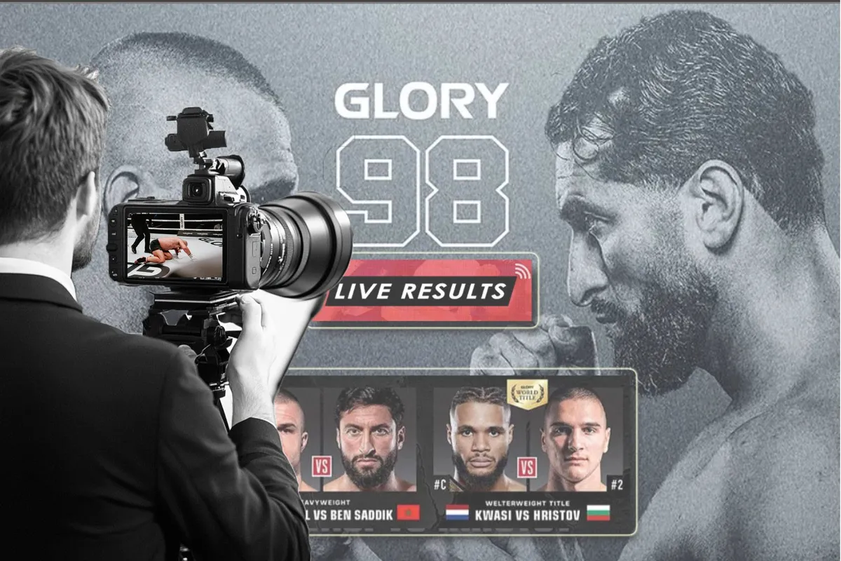 Chaos bij Glory 98: mediarel escaleert achter de schermen!