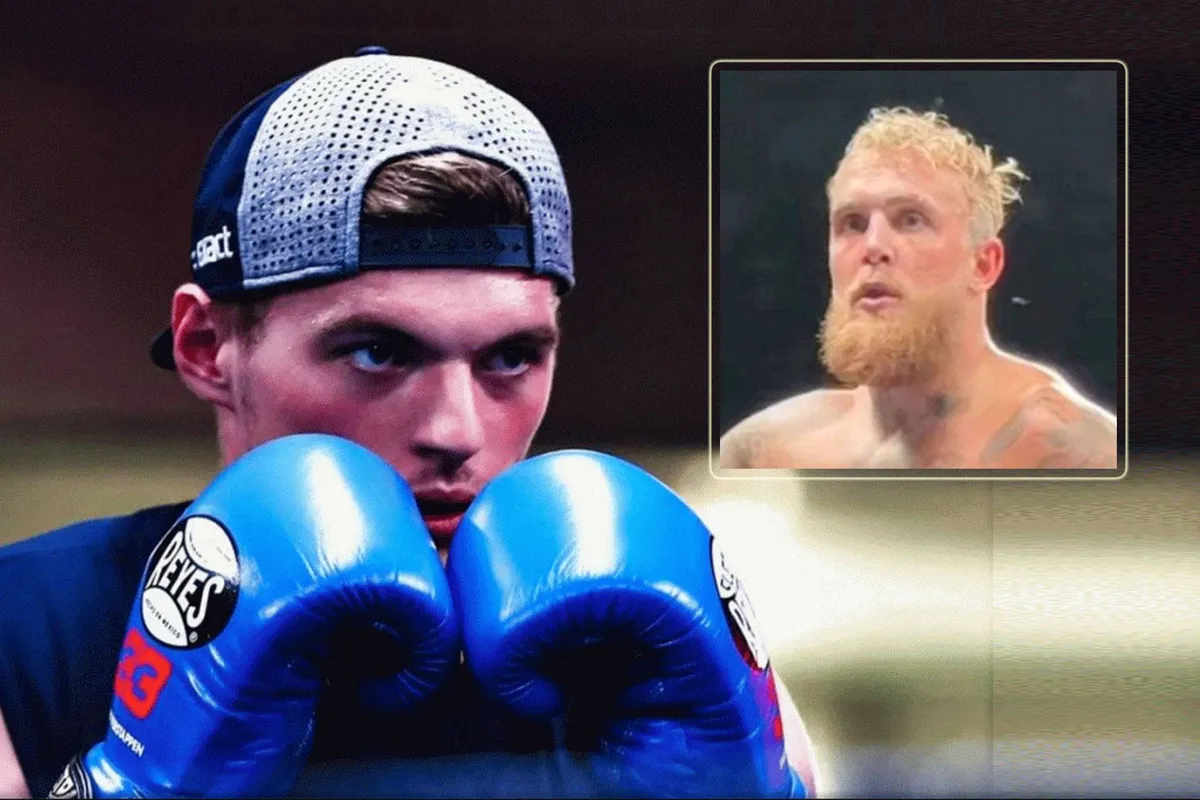 Max Verstappen deelt flinke klap uit aan Jake Paul - geen schijn van kans