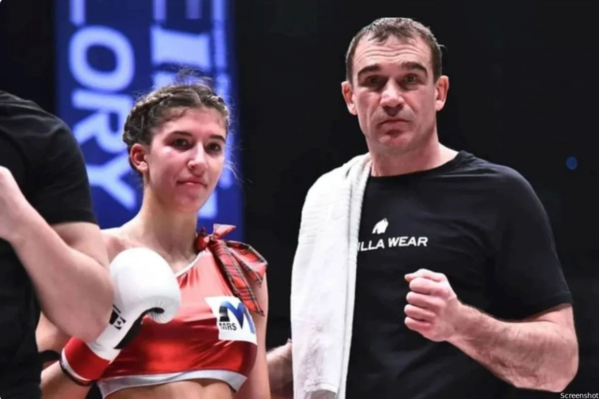 Kickboksicoon Peter Aerts dochter wint wedstrijd - waarom is er kritiek?