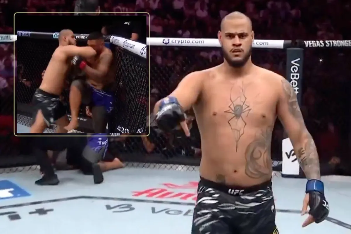 Dodelijke precisie! Teixeira schakelt Tafa uit met vernietigende elleboog