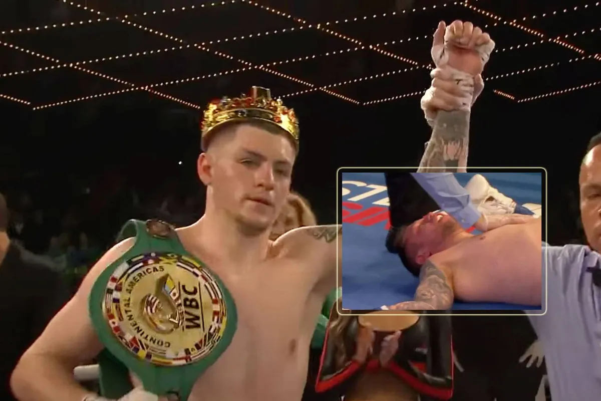 Bokssensatie! De knock-out van Callum Walsh moet je zien – pure kracht!