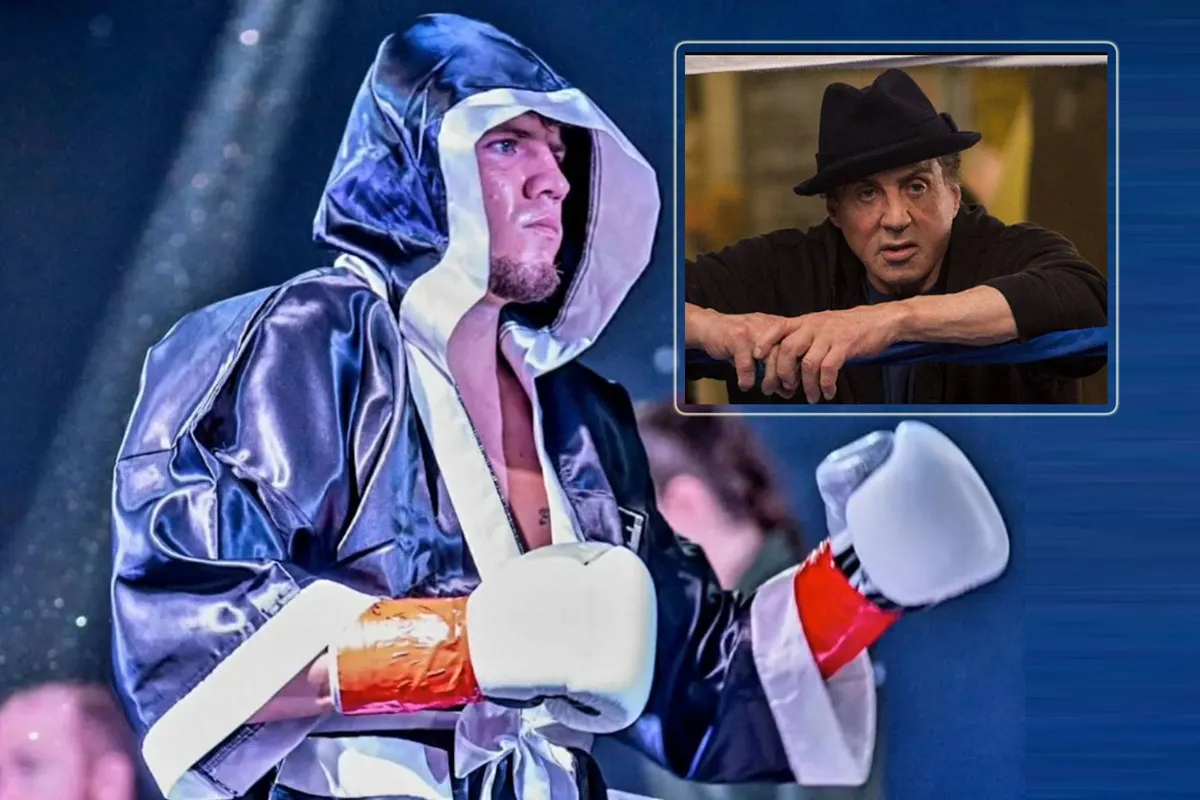 Zoon van Rocky-bokser stapt in de ring - keiharde klappen!