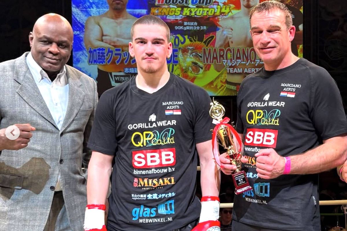 Peter Aerts 2.0? Zoon Marciano sloopt tegenstander - Nederlands vechtbloed!