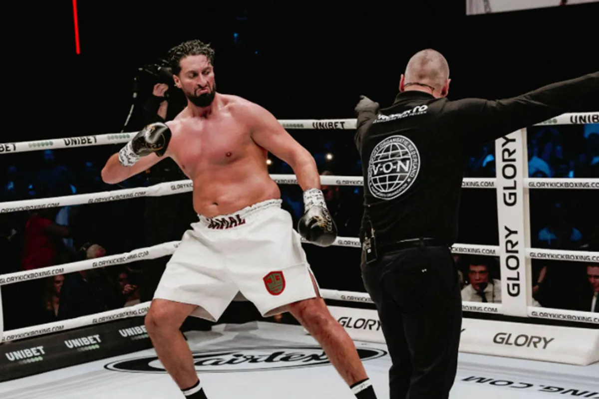 Glory 99: Ben Saddik vecht door pijn heen en verslaat Ristea
