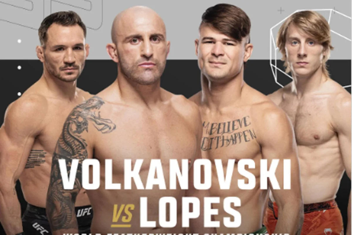 UFC 314 live kijken? Dit is hoe laat Volkanovski vs Lopes begint