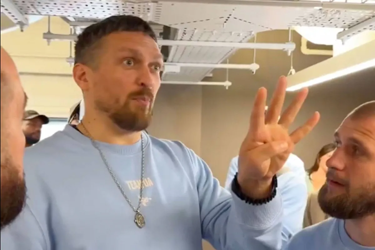 Oleksandr Usyk daagt rivaal Dubois uit voor straatgevecht in centrum Londen