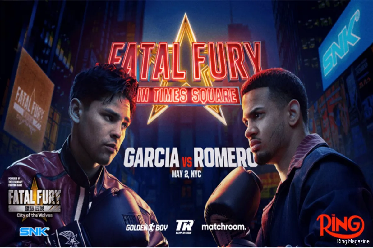 TV-gids: zo kijk je live naar Fatal Fury met Ryan Garcia vs Rolando Romero
