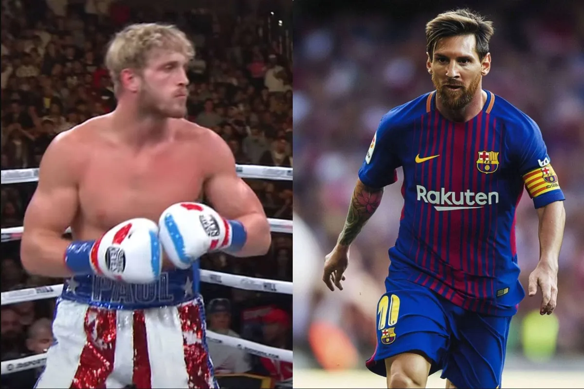 Logan Paul daagt Messi uit – UFC vechter springt ertussen