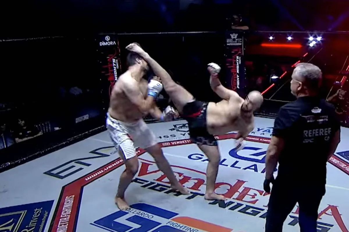 Schokkend snel: 2-seconden knock-out schokt MMA fans