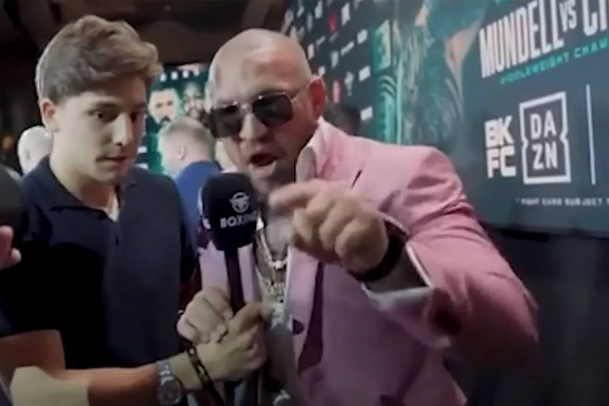 Coke hoofd McGregor! UFC ster spreekt wartaal over Spanje, films en knokpartijen!