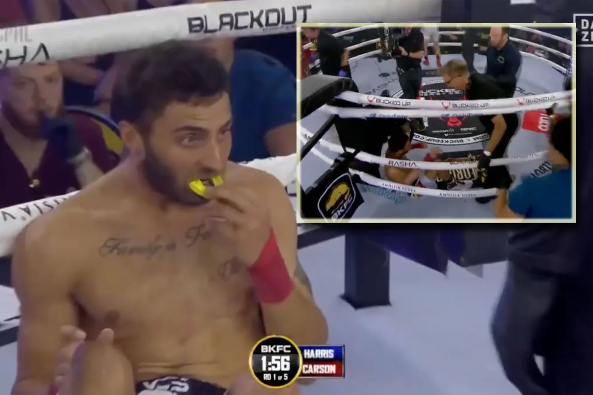 Eén stoot, nul genade: BKFC knock-out in 7 seconden maakt internet gek