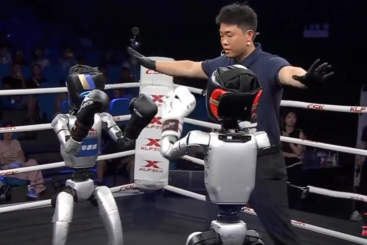 Stalen Rico Verhoeven! Robot maakt kickboks debuut en pakt meteen titel