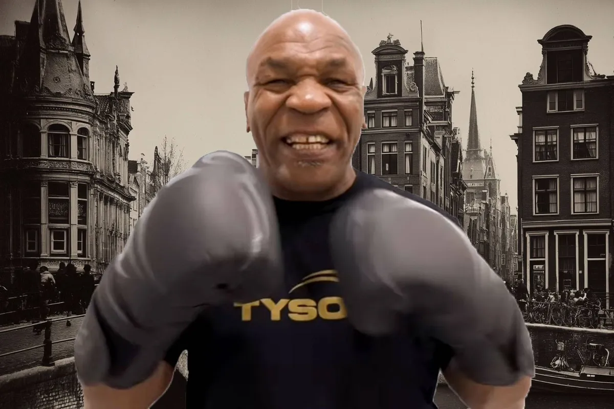 Boksheld Mike Tyson viert zijn verjaardag op z’n Amsterdams - vuurwerk en joints