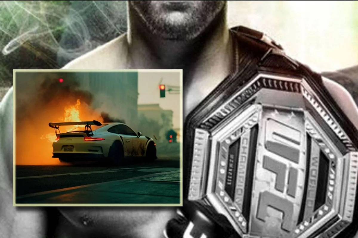 UFC legende zwaargewond na raceongeluk- Brandwonden en traumahelikopter!