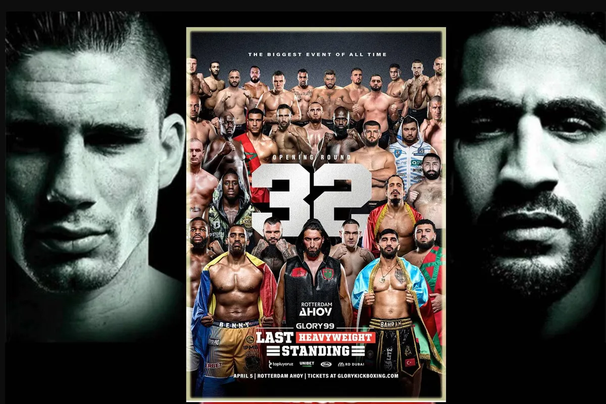 Badr Hari en Rico Verhoeven samen in Glory zwaargewicht toernooi? Stel je voor.....