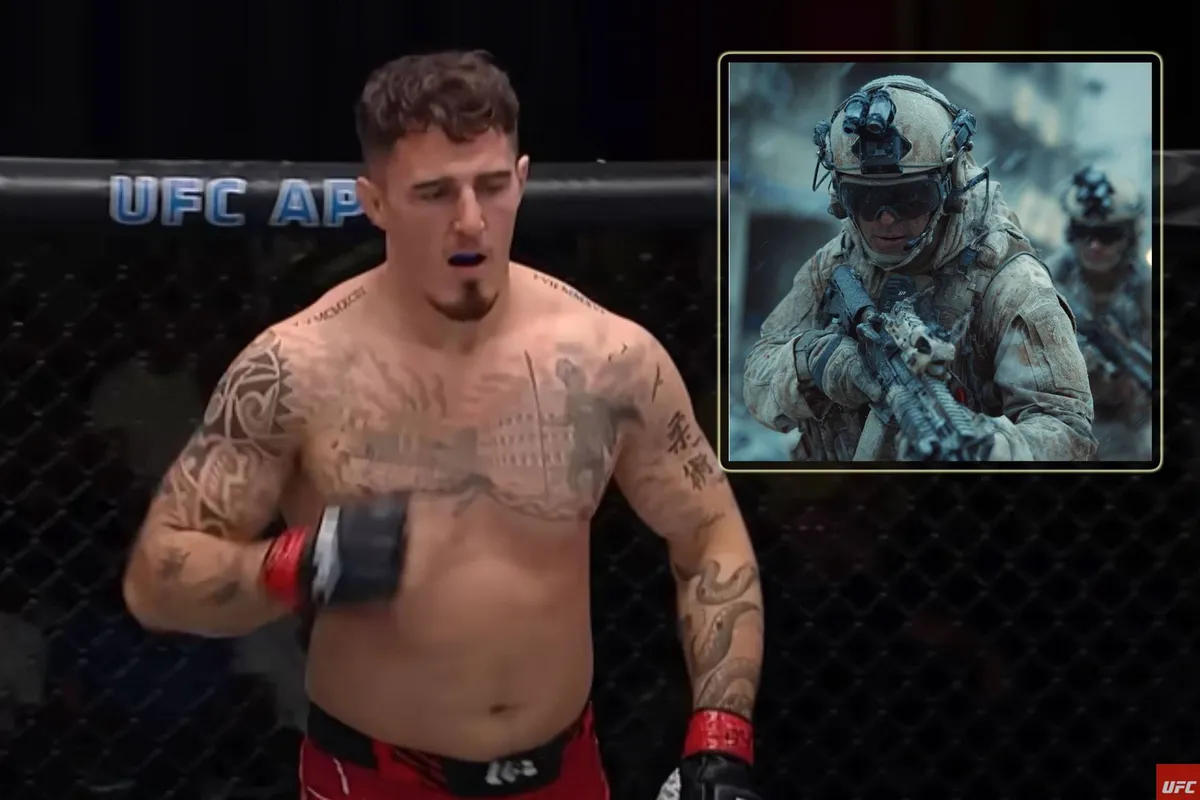 UFC kampioen daagt het Britse leger uit – kijk hoe ver hij gaat