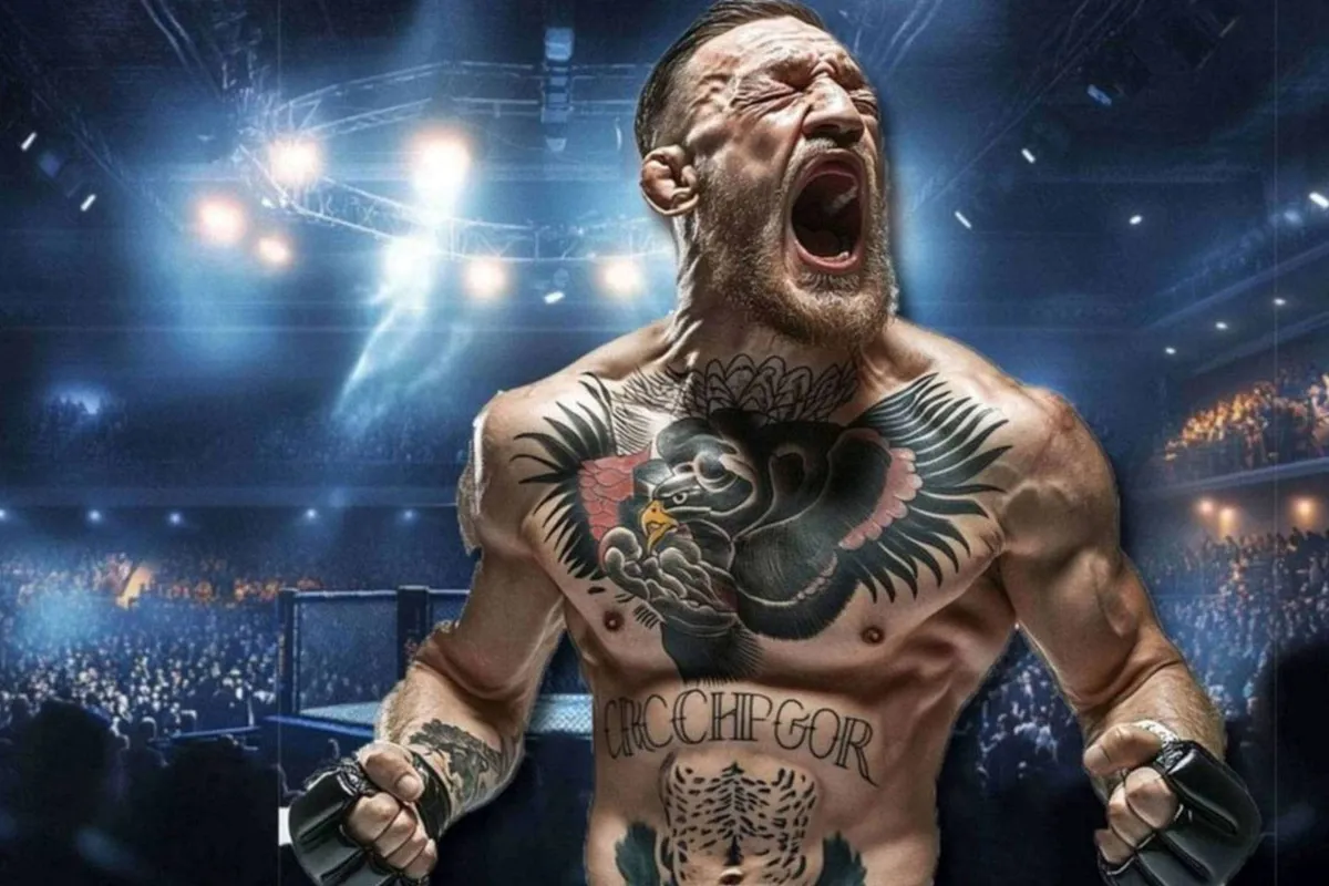 'Dit is niet veilig!' UFC vechtheld McGregor op de vlucht nadat storm ring bijna opslokt