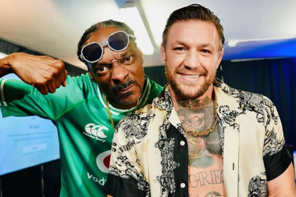 Conor McGregor glundert nadat Snoop Dogg zijn 400 miljoen domme sport zetje geeft