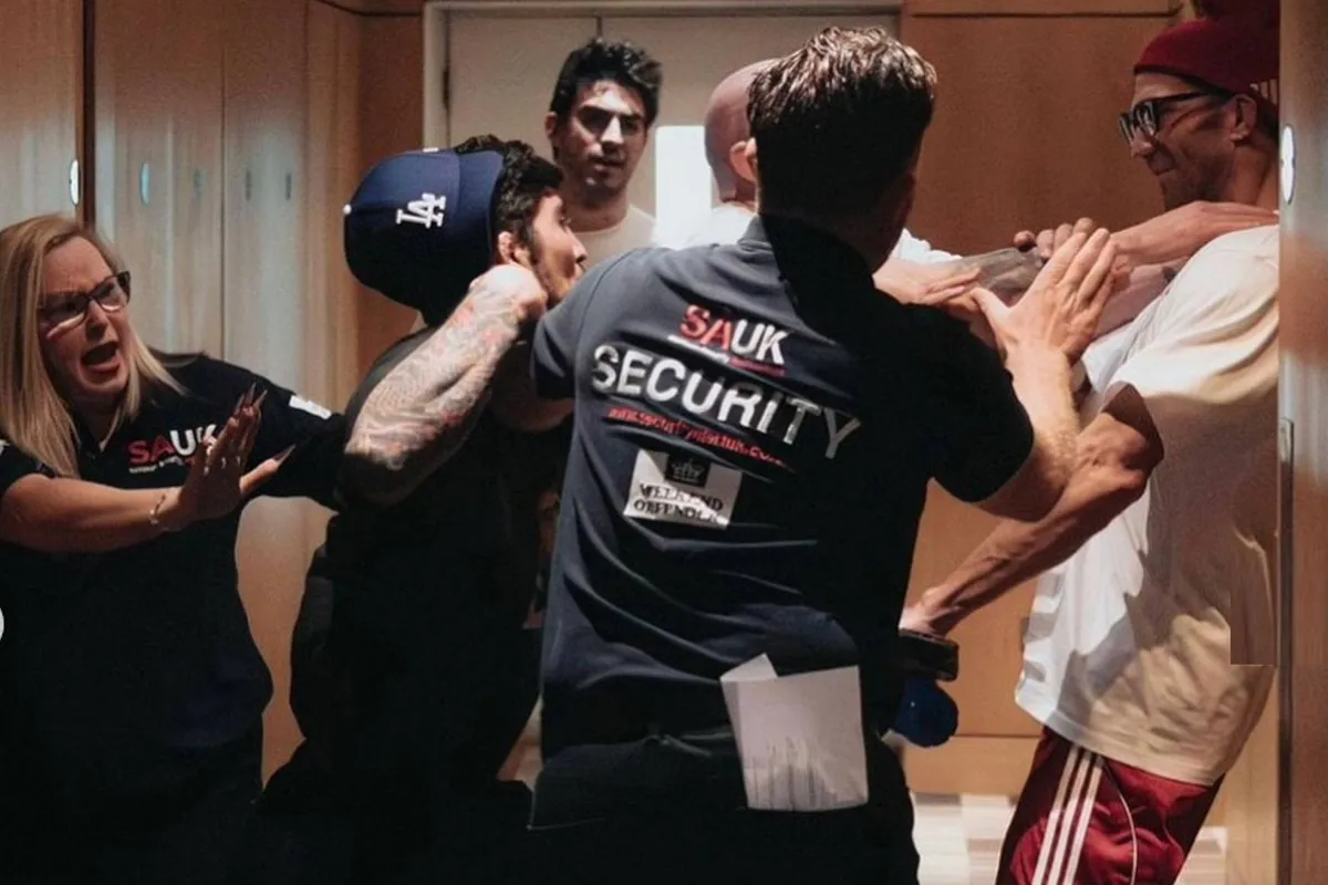 Knokpartij backstage: UFC ster Rockhold toont wonden na incident bij staredown