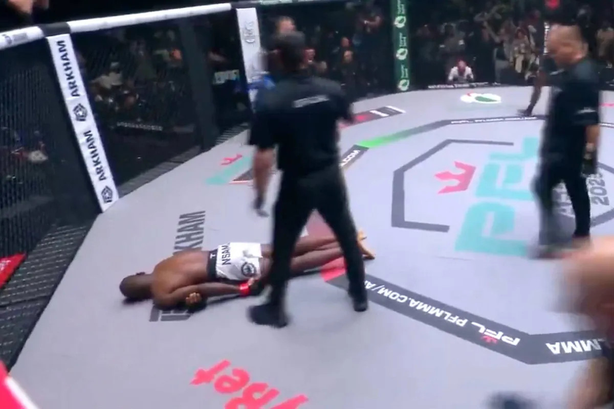 Chaos bij PFL Africa: MMA-fans houden adem in na angstig moment