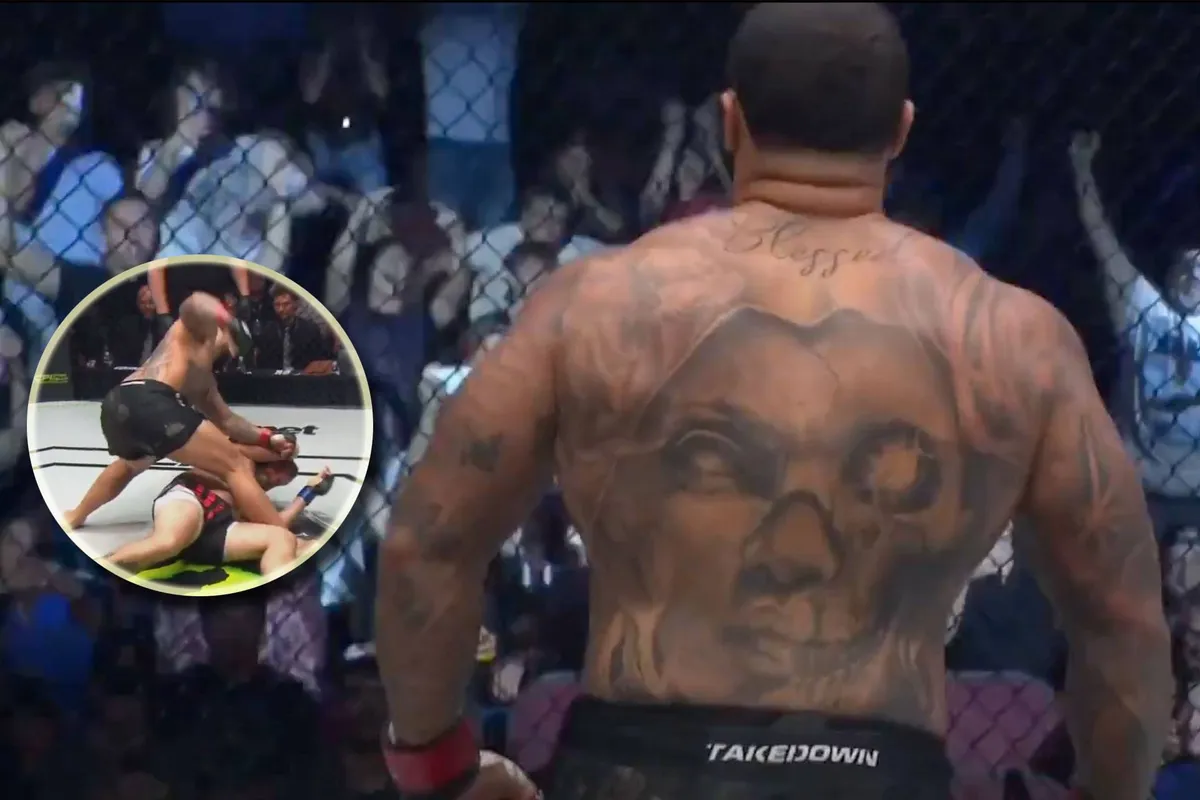 Wat een monster! Olympiër Gable Steveson maakt MMA entree met geweld