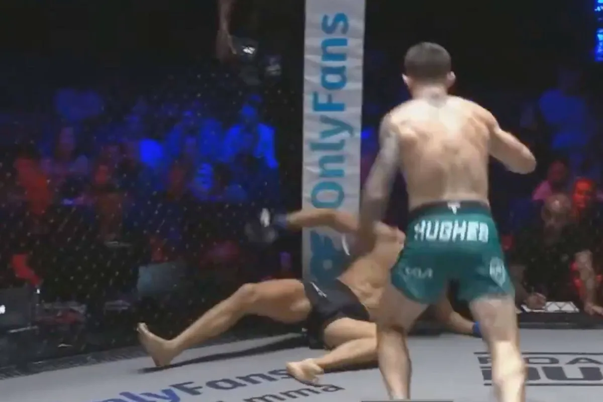 Nederlandse MMA vechter hard onderuit tegen Brit in PFL toernooi