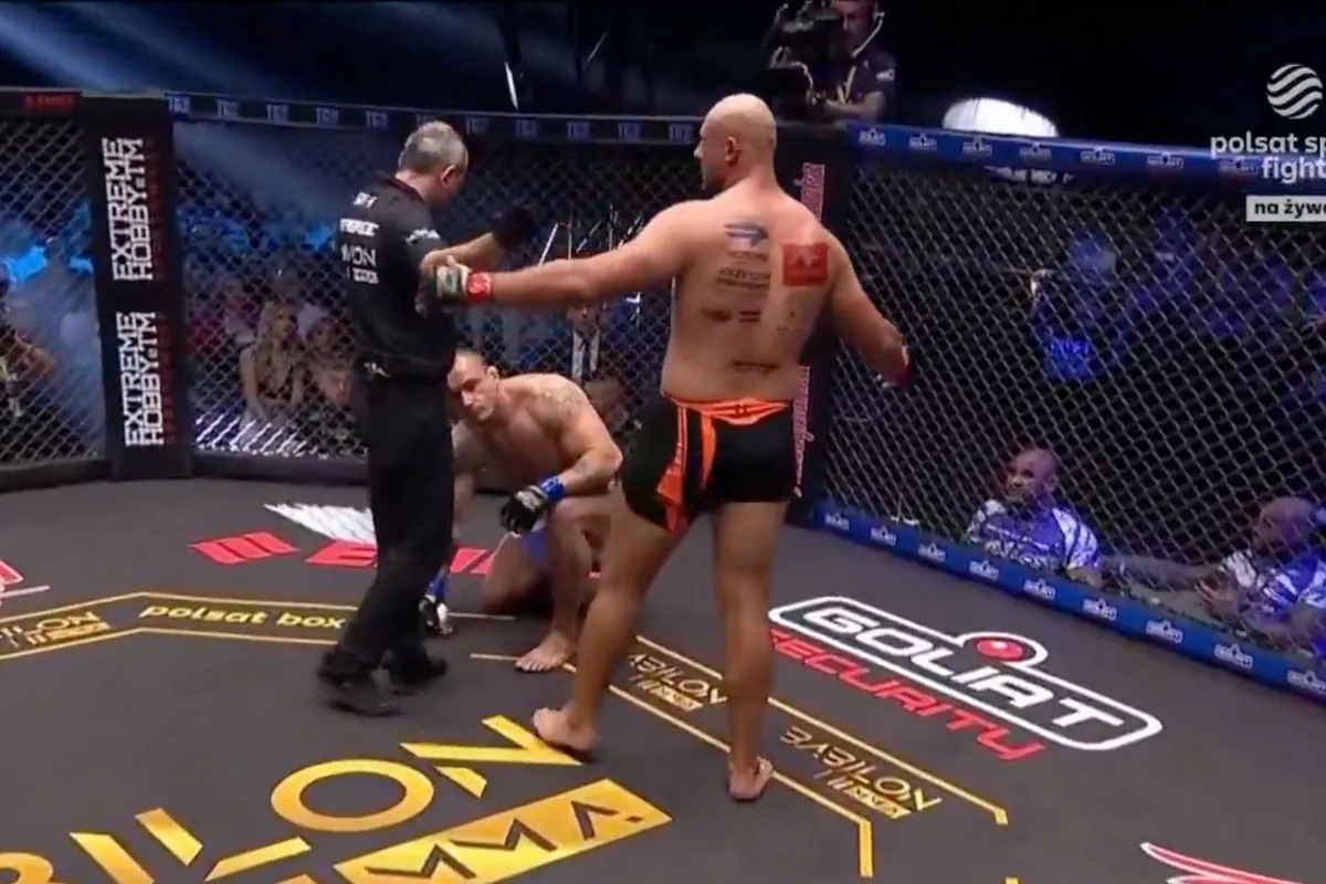 Gokmaffia aan het werk? Vragen na bizar 1-seconde MMA gevecht in Polen