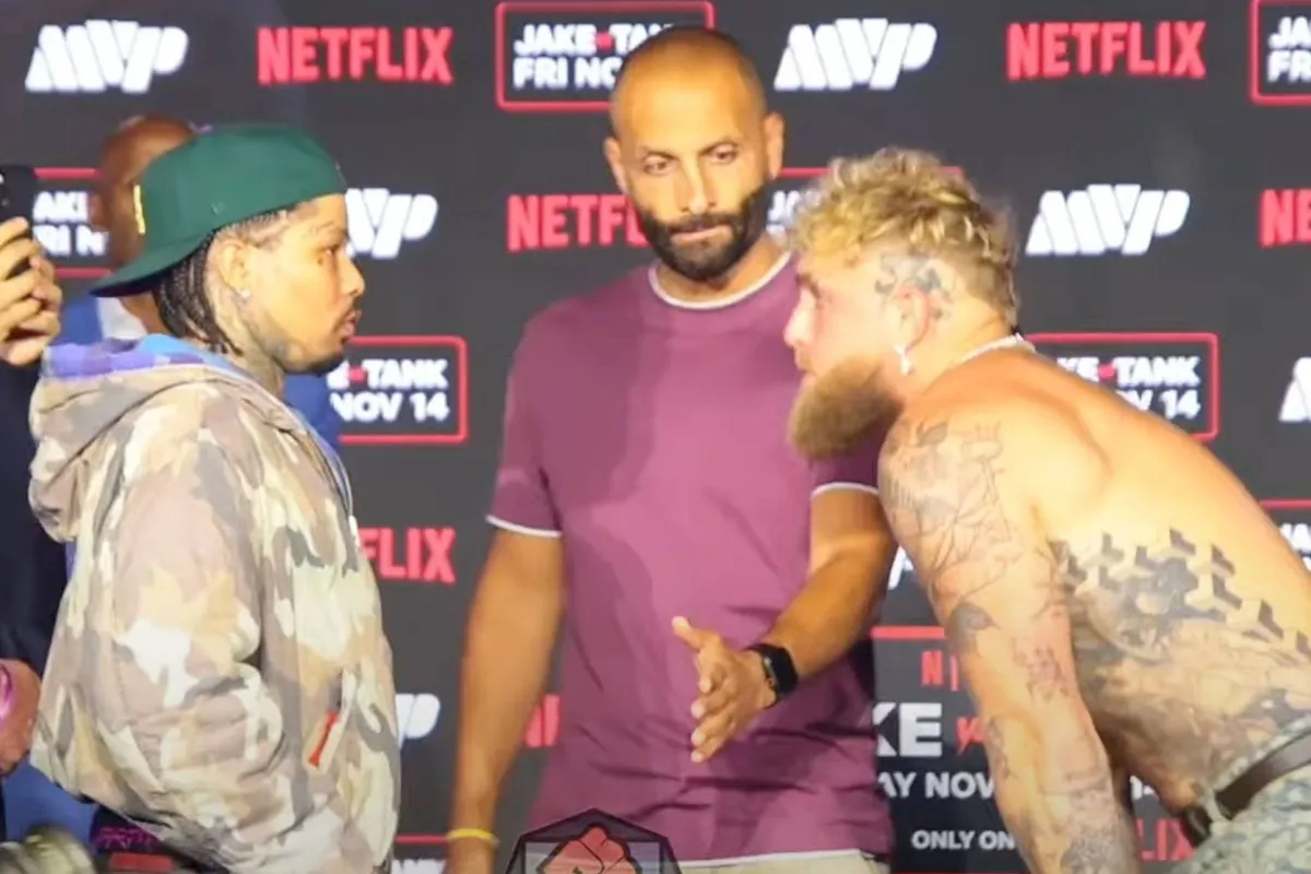 'Boksen is een grap!' Face-off Jake Paul vs 'kleuter' Davis zorgt voor ophef