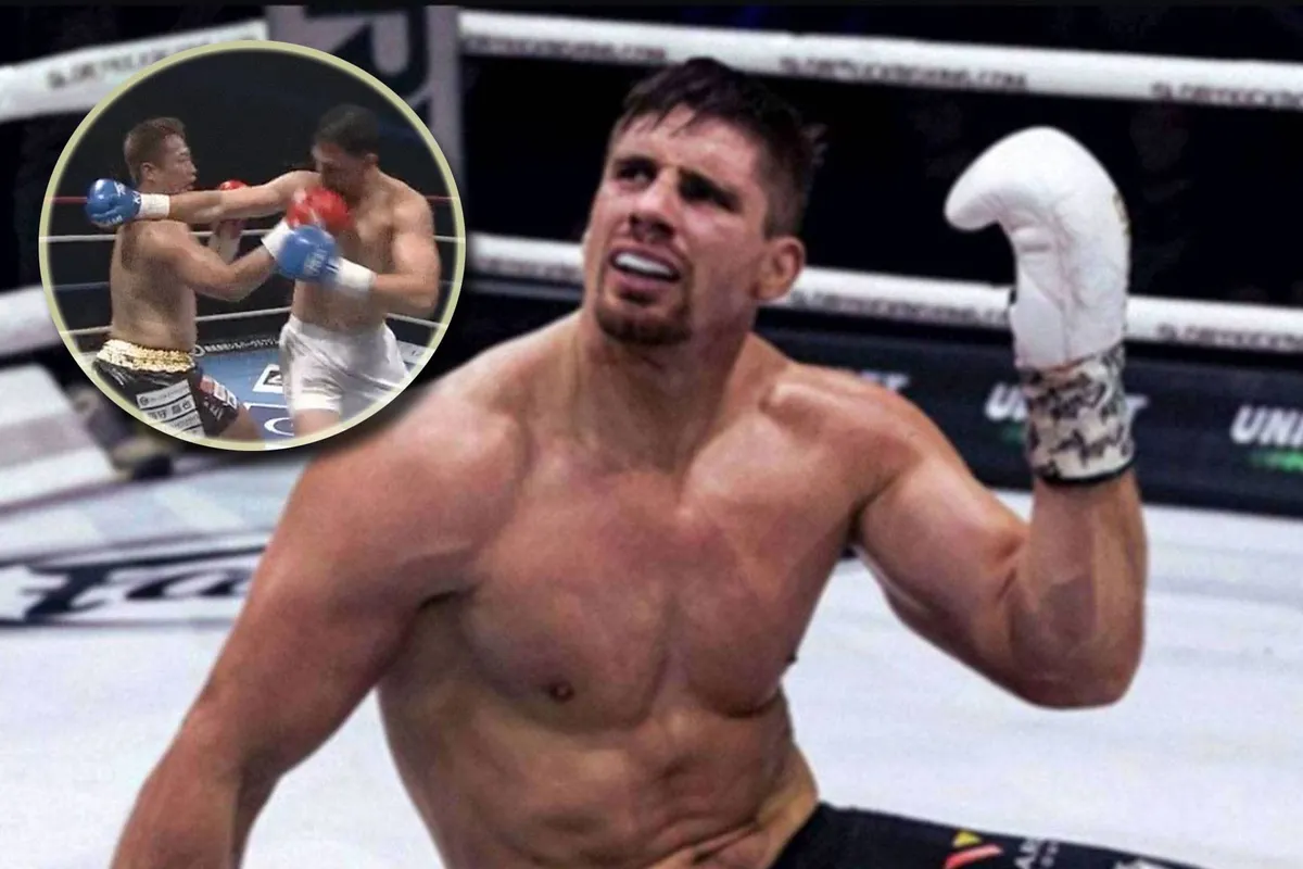 Glory-ster Levi Rigters teamgenoot sloopt Japanner - net als Rico Verhoeven onderuit