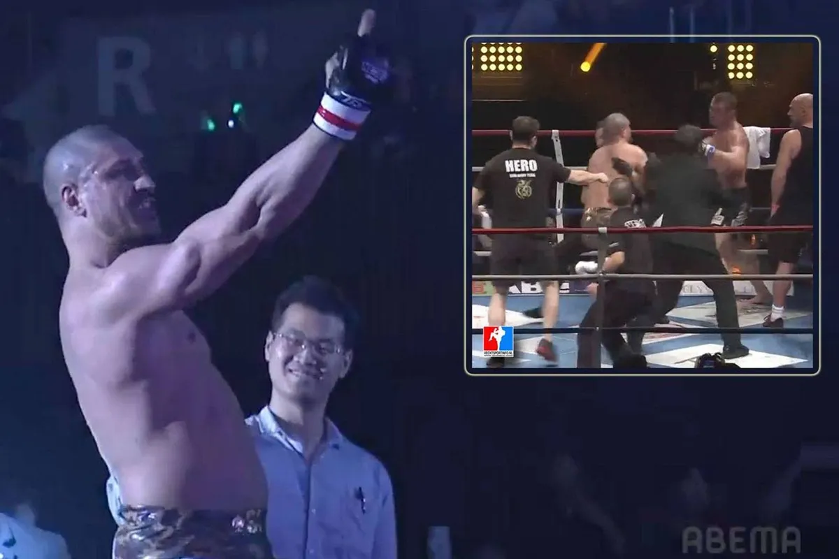 KIJK | Video onthult illegale actie K-1 gevecht - Glory Bad Boy Karimian niet fout