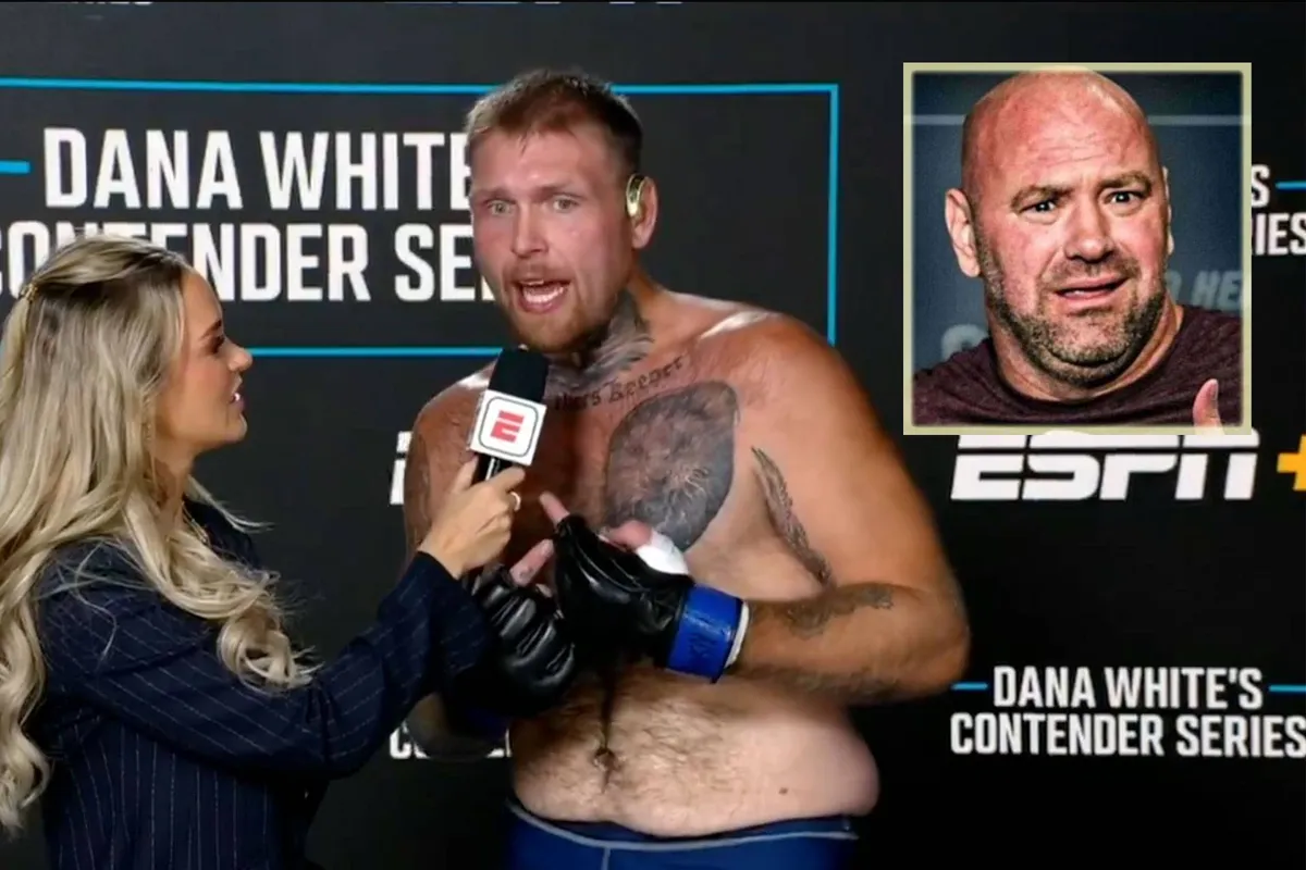 Vechter biedt UFC baas White iets krankzinnigs aan - gaat diep voor contract