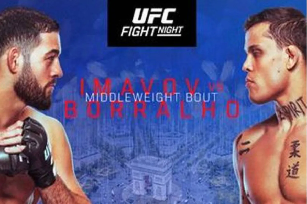 UFC Parijs Imavov vs Borralho kijken: tijden, live stream - alle gevechten op een rij