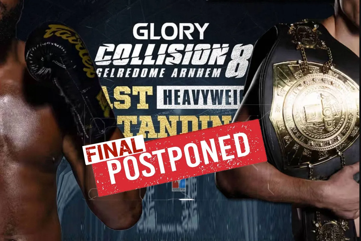 Schok! Glory stelt finale zwaargewicht toernooi Collison 8 uit - dit is waarom!